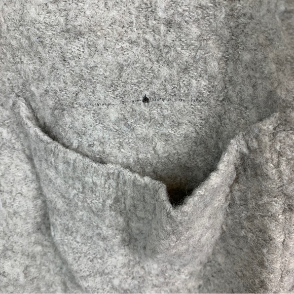 Free People Wool Open Front Cardigan Gray Women’s Small - Picture 5 of 5